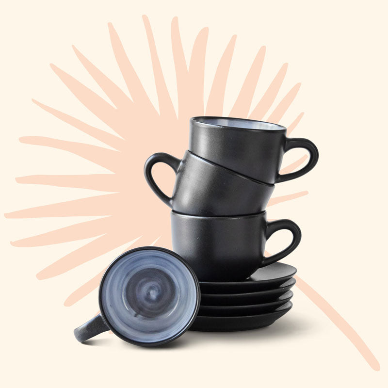 Gaia Cappuccino Set